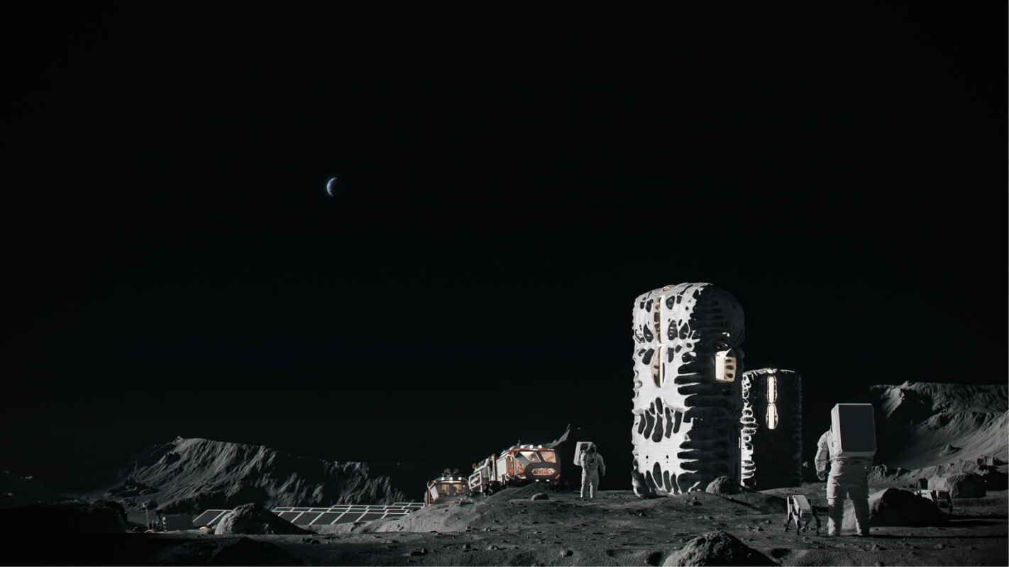 3Dプリント住居「ROSENBERG」の月での使用イメージ　出典：SAGA-Space-Architects社.jpg